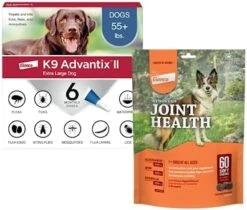 K9 Advantix II XL Dog Vet-Recommended Flea, Tick & Mosquito Treatment & Prevention | Dogs Over 55 Lbs. | 2-Mo Supply 24 K9 Advantix II XL Dog Vet-Recommended Flea, Tick & Mosquito Treatment & Prevention | Dogs Over 55 Lbs. | 2-Mo Supply -Dog Supply Store 41PeiYB8WvL. AC
