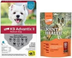 K9 Advantix II Medium Dog Vet-Recommended Flea, Tick & Mosquito Treatment & Prevention | Dogs 11-20 Lbs. | 2-Mo Supply -Dog Supply Store 41Q62p7qfAL. AC