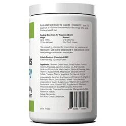 Waggedy Puppy Vitamin Chews –60 Chewy Multivitamins, Full Spectrum Functional Treats, Large Or Small Breed Puppy Supplement: Joint, Digestion, Immune System, Eyes & Coat 4.6 Oz. USA, Time Released 17 Waggedy Puppy Vitamin Chews –60 Chewy Multivitamins, Full Spectrum Functional Treats, Large Or Small Breed Puppy Supplement: Joint, Digestion, Immune System, Eyes & Coat 4.6 Oz. USA, Time Released -Dog Supply Store 41QSCgluwjL