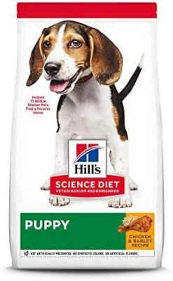Hill's Science Diet Dry Dog Food, Puppy, Chicken Meal & Barley Recipe, 4.5 Lb. Bag -Dog Supply Store 41QVi3JyCoL. AC