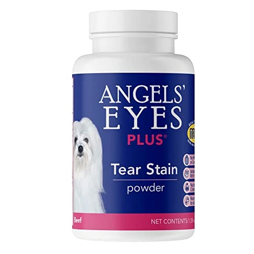 Angels’ Eyes PLUS Tear Stain Prevention Beef Powder For Dogs And Cats | For All Breeds | No Wheat No Corn | Daily Support For Eye Health | Proprietary Formula 3 Angels’ Eyes PLUS Tear Stain Prevention Beef Powder For Dogs And Cats | For All Breeds | No Wheat No Corn | Daily Support For Eye Health | Proprietary Formula