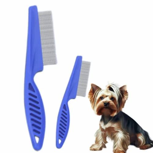 Zentric Pet Comb, Multifunctional Pet Hair Comb Flea And Tear Stain Removal, Dog Lice Comb, Flea Brush For Cats, Fine-Toothed Flea Comb For Long & Short Hair Pet (2 Sets-White) 10 Zentric Pet Comb, Multifunctional Pet Hair Comb Flea And Tear Stain Removal, Dog Lice Comb, Flea Brush For Cats, Fine-Toothed Flea Comb For Long & Short Hair Pet (2 Sets-White) - Image 8