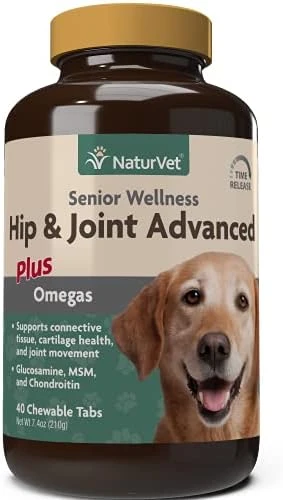 NaturVet – Senior Wellness Aches & Discomfort For Dogs Plus Glucosamine – 60 Chewable Tablets | Supports Joint Health & Function | Relieves Aches & Discomfort 7 NaturVet – Senior Wellness Aches & Discomfort For Dogs Plus Glucosamine – 60 Chewable Tablets | Supports Joint Health & Function | Relieves Aches & Discomfort - Image 5