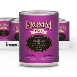 Fromm Salmon & Chicken Pate Dog Food - Premium Wet Dog Food - Salmon Recipe - Case Of 12 Cans