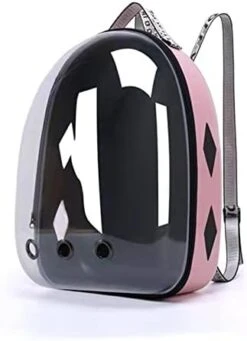 LEFEDA Pet Cat Bag Carrier For Dog Backpack Bubble Capsule Portable Transparent Breathable Opening Design Handbag Pet Backpack Carrier (Color : Pink Bag) 21 LEFEDA Pet Cat Bag Carrier For Dog Backpack Bubble Capsule Portable Transparent Breathable Opening Design Handbag Pet Backpack Carrier (Color : Pink Bag) -Dog Supply Store 41UKXLTXYbL. AC
