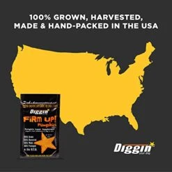 Diggin' Your Dog Firm Up Pumpkin For Dogs & Cats, 100% Made In USA, Pumpkin Powder For Dogs, Digestive Support, Apple Pectin, Fiber, Healthy Stool, 4 Oz (2-Pack) -Dog Supply Store 41Wnk95q7rL