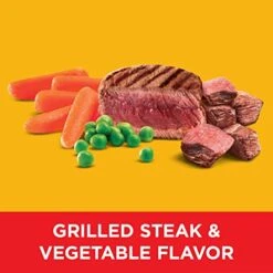 Pedigree With MarroBites Pieces Adult Dry Dog Food, Steak & Vegetable Flavor, 36 Lb. Bag -Dog Supply Store 41X4TOfxDNL