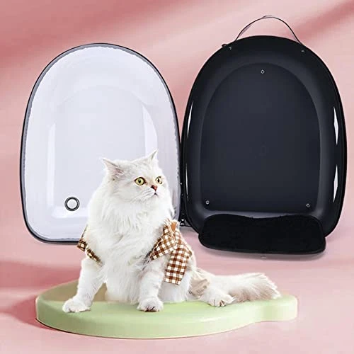 LEFEDA Pet Cat Bag Carrier For Dog Backpack Bubble Capsule Portable Transparent Breathable Opening Design Handbag Pet Backpack Carrier (Color : Pink Bag) 6 LEFEDA Pet Cat Bag Carrier For Dog Backpack Bubble Capsule Portable Transparent Breathable Opening Design Handbag Pet Backpack Carrier (Color : Pink Bag) - Image 4
