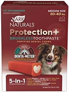 Ark Naturals Protection+ Brushless Toothpaste, Dog Dental Chews For Small Breeds, Prevents Plaque & Tartar, Freshens Breath, 12oz, 1 Pack 11 Ark Naturals Protection+ Brushless Toothpaste, Dog Dental Chews For Small Breeds, Prevents Plaque & Tartar, Freshens Breath, 12oz, 1 Pack - Image 9