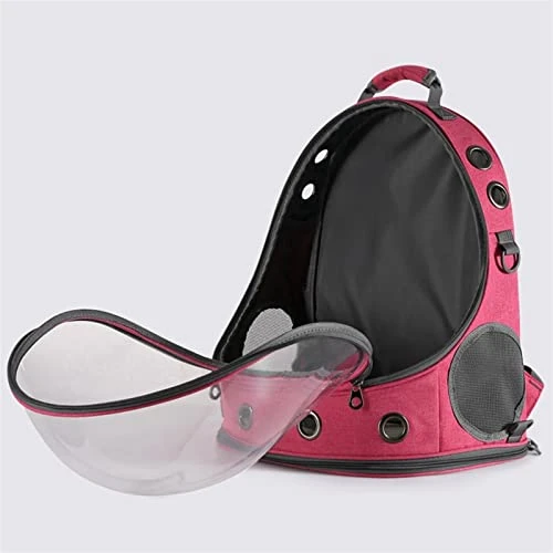 AYENCI Pet Backpack, Portable Cat Backpack With Snack Bag Panoramic Space Capsule Breathable Pet Dog Travel Outdoor Carrier (Color : Dark Blue) 7 AYENCI Pet Backpack, Portable Cat Backpack With Snack Bag Panoramic Space Capsule Breathable Pet Dog Travel Outdoor Carrier (Color : Dark Blue) - Image 5