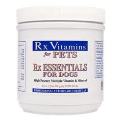 Rx Vitamins Essentials For Dogs - Vitamin & Mineral Multivitamin - Supports Immune System Digestive Health & Bone Health - Powder 8 Oz/226.80g