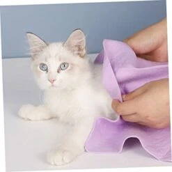 GLSTOY 10 Pcs Cat Bath Towel Rapid Drying Hair Towel Microfiber Towel Soft Towels Quick Dry Pet Towel Dog Hand Towels Dog Bath Towel Pet Cat Wiping Towel Shower Pet Towel Cat Bath Towel -Dog Supply Store 41YgATB4AFL