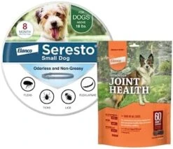 Seresto Small Dog Vet-Recommended Flea & Tick Treatment & Prevention Collar For Dogs Under 18 Lbs. | 8 Months Protection -Dog Supply Store 41YjnzcJrEL. AC
