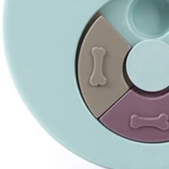 Vakitar Dog Treat Puzzle Interacive Cute Shape Slow Eating Dogs Food Puzzle Feeder Toys For Pet Dog(Claw Blue) -Dog Supply Store 41aDAdFTY2L