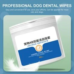 Balacoo Disposable Toothbrush Doggie Wipes 150 Pcs Dog Dental Pet Cleaning Finger Wipes Dog Mouth Finger Wipes Dog Teeth Cleaning Wipes Wipes Dog Teeth Doggy Wipes Puppy Wipes -Dog Supply Store 41aVN3mWh8L