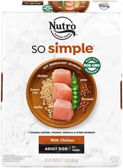 NUTRO SO Simple With Chicken Adult Dog Food, 4.5 Lb. 14 NUTRO SO Simple With Chicken Adult Dog Food, 4.5 Lb. -Dog Supply Store 41azA32Ie4L. AC