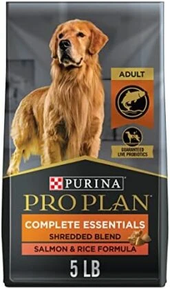 Purina Pro Plan High Protein Dog Food With Probiotics For Dogs, Shredded Blend Salmon & Rice Formula - 33 Lb. Bag 26 Purina Pro Plan High Protein Dog Food With Probiotics For Dogs, Shredded Blend Salmon & Rice Formula - 33 Lb. Bag -Dog Supply Store 41b8TsvHJL. AC