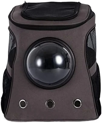 LEFEDA Large Pet Backpack Portable Space Capsule Breathable Window Cat Carrier Dog Bag Pets Products Pet Backpack Carrier (Color : Black, Size : L) 7 LEFEDA Large Pet Backpack Portable Space Capsule Breathable Window Cat Carrier Dog Bag Pets Products Pet Backpack Carrier (Color : Black, Size : L) - Image 5