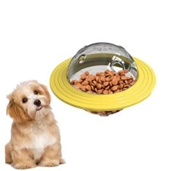 PATKAW Rolling Pet Toys Pet Food Dispenser Food Toy Dog Boredom Toys Dog Feeder Toy Dog Toys Interactive Pet Food Dispenser Toy Pet Food Leaking Toy Feed Training Toy Dog Bowl Dog Food -Dog Supply Store 41c4mTT0cNL
