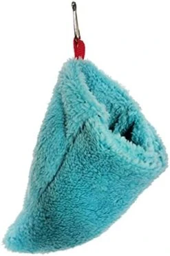 Cat Carrier Hamster Cage, Winter Warm Short Plush Bird Cage, Squirrel Hanging Sleeping Bag, Small Pet Supplies Pet Carrier (Color : Rojo) -Dog Supply Store 41d5PHLYrNL. AC