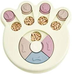 NENGISK Dog Slow Feeder, Food Treat Dispenser, Interactive Training Toy, Playing Feeder, Improve Intelligence, Fun Puzzle Game Toy For Pets, Aid Pets Digestion ABS Colorful Medium Size (Green) -Dog Supply Store 41dAIZS4YL. AC