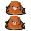 Stuffed Puppy 2pcs Dog Accessories For Small Dogs Dog Crate Accessories Cute Backpack Pet Cat Shoulder Bag Stuffed Shoulder Bags The Cow Pet Bag Plush Backpack Multipurpose Brown -Dog Supply Store 41dIUztpvtL