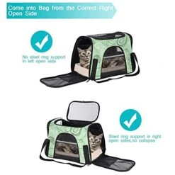 Miningcase Cat Carrier Portable Dog Travel Carrier Pet Bag Breathable Duffle Bags With Green Hand Drawn Healthy Food Pattern For Small Animals 21 Miningcase Cat Carrier Portable Dog Travel Carrier Pet Bag Breathable Duffle Bags With Green Hand Drawn Healthy Food Pattern For Small Animals -Dog Supply Store 41dSjLhzwrS