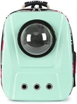 LEFEDA Space Capsule Astronaut Pet Cat Backpack Bubble Window For Kitty Puppy Chihuahua Small Dog Carrier Crate Outdoor Travel Bag Cave Pet Backpack Carrier (Color : Green) 19 LEFEDA Space Capsule Astronaut Pet Cat Backpack Bubble Window For Kitty Puppy Chihuahua Small Dog Carrier Crate Outdoor Travel Bag Cave Pet Backpack Carrier (Color : Green) -Dog Supply Store 41eLlMcnt7L. AC