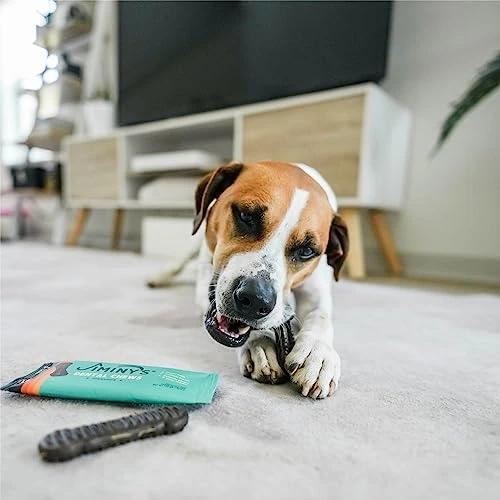 Jiminy's Dental Chews Extra Small – Cinnamon Dog Dental Chews, Teeth Cleaning Dog Treats, Reduce Tartar And Plaque, Made In USA, Cruelty Free, Dog Breath Freshener – 38 Chews 4 Jiminy's Dental Chews Extra Small – Cinnamon Dog Dental Chews, Teeth Cleaning Dog Treats, Reduce Tartar And Plaque, Made In USA, Cruelty Free, Dog Breath Freshener – 38 Chews - Image 2