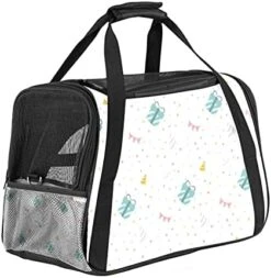 Miningcase Cat Carrier Portable Dog Travel Carrier Pet Bag Breathable Duffle Bags With Green Hand Drawn Healthy Food Pattern For Small Animals 30 Miningcase Cat Carrier Portable Dog Travel Carrier Pet Bag Breathable Duffle Bags With Green Hand Drawn Healthy Food Pattern For Small Animals -Dog Supply Store 41fBe6 zVyS. AC