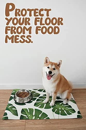 Pawkizz Elevated Cat Bowls & Waterproof Pet Food Mat - Eco-Friendly Bundle 7 Pawkizz Elevated Cat Bowls & Waterproof Pet Food Mat - Eco-Friendly Bundle - Image 5