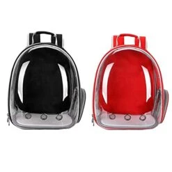 LEFEDA Portable Carrier Transparent Space Ventilate Capsule Bubble Backpack Portable Pet Travel Backpack For Cats Small Dogs Pet Backpack Carrier (Color : Black) 11 LEFEDA Portable Carrier Transparent Space Ventilate Capsule Bubble Backpack Portable Pet Travel Backpack For Cats Small Dogs Pet Backpack Carrier (Color : Black) -Dog Supply Store 41fV9Vvg2IL