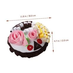 POPETPOP Cake Smell Pad Dogman Toys Dog Treat Dispenser Toy Food Decor Dog Foraging Mat Pet Blanket Cat Bowl Blanket Pet Foraging Mat Pet Accessory Adorable Sniffle Blanket Puppy Decorate -Dog Supply Store 41fVdVsAYHL