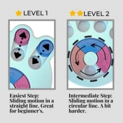 GENERIC Bed Holdings Dog Puzzle Feeder Toy | Mentally Stimulating Game For Food And Treat Dispensing | Interactvie Puppy Puzzle For Small And Medium Dogs | Promotes Enrichment And Prevents Boredom -Dog Supply Store 41gYpUThLZL