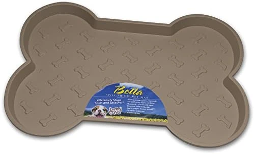 Loving Pets Bella Spill-Proof Pet Mat For Dogs, Large, Black 6 Loving Pets Bella Spill-Proof Pet Mat For Dogs, Large, Black - Image 4