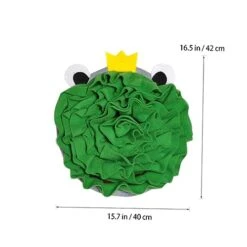 Ipetboom Frog Sniffing Pad Food Toy Frog Toy Dogman Toys Teething Toys For Puppies Dogs Nose Work Mat Dog Blanket Pet Leak Food Toy Pet Plaything Pet Food Leakage Toy Puzzle Green Plush 11 Ipetboom Frog Sniffing Pad Food Toy Frog Toy Dogman Toys Teething Toys For Puppies Dogs Nose Work Mat Dog Blanket Pet Leak Food Toy Pet Plaything Pet Food Leakage Toy Puzzle Green Plush -Dog Supply Store 41gu1VTfXNL