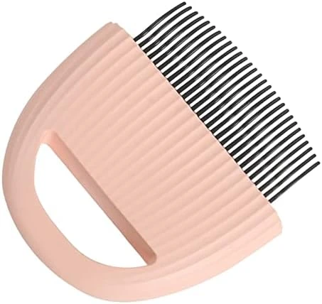UOCUFY Pet Supplies Plus.com Pet Grooming Brush Shedding Shaving Shell Combs The Short Floating Hair Comb Pet Grooming Clean Shells (Pink, One Size) 6 UOCUFY Pet Supplies Plus.com Pet Grooming Brush Shedding Shaving Shell Combs The Short Floating Hair Comb Pet Grooming Clean Shells (Pink, One Size) - Image 4