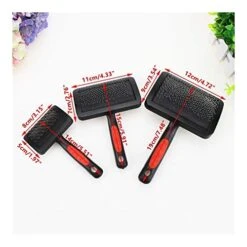 YangYan 1pc Pet Grooming Needle Comb Shedding Hair Remove Brush Slicker Massage Tool Dog Cat Supplies Protective Pet Accessories DogComb (Color : Black, Size : S) -Dog Supply Store 41hWeZIEmXL