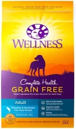 Wellness Complete Health Grain-Free Small Breed Dry Dog Food, Natural Ingredients, Made In USA With Real Turkey, For All Lifestages (Turkey, Chicken & Salmon, 4-Pound Bag) -Dog Supply Store 41hbYcCQQhL. AC