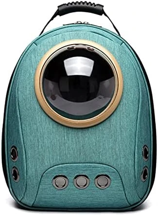 AYENCI Pet Backpack, Cat Carrier Bag Space Pet Backpack Breathable Portable Cat Bag Outdoor Travel Backpack For Cat Dog Double Shoulder (Color : Green, Size : 32x42x20cm) 11 AYENCI Pet Backpack, Cat Carrier Bag Space Pet Backpack Breathable Portable Cat Bag Outdoor Travel Backpack For Cat Dog Double Shoulder (Color : Green, Size : 32x42x20cm) - Image 9