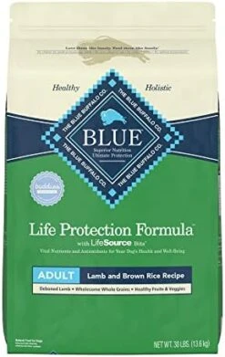 Blue Buffalo Life Protection Formula Natural Adult Healthy Weight Dry Dog Food, Chicken And Brown Rice 30-lb -Dog Supply Store 41j2onSMIKL. AC