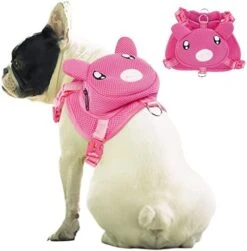 IDOMIK Dog Backpack No-Pull Pet Harness Vest With Saddle Bag Backpack, Cute Shark Shape Self Carrier Backpack Travel Camping Hiking, Adjustable Puppy Mesh Bag Vest With D-Ring For Small Medium Dogs -Dog Supply Store 41jFm4r0lHL. AC 3