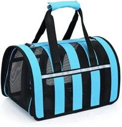 LEFEDA Dog Soft-Sided Travel Carrier Portable Pet Dog Cat Airline Bags Mesh Window Travelling Carrying Bag For Small Medium Dog Pet Backpack Carrier (Color : Greed) 22 LEFEDA Dog Soft-Sided Travel Carrier Portable Pet Dog Cat Airline Bags Mesh Window Travelling Carrying Bag For Small Medium Dog Pet Backpack Carrier (Color : Greed) -Dog Supply Store 41jXTA4LVVL. AC