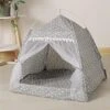 LEFEDA Pet Bed Pet Tent Bed For Cat House Cozy Pet Products Accessories Nest Comfy Calming Cat Beds For Small Dogs Tent Hammock Pets Supplies (Color : Q) -Dog Supply Store 41je8aynPpL