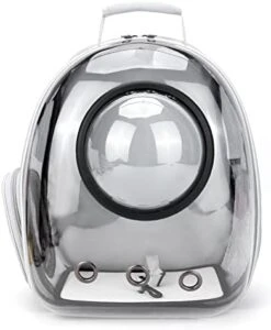 LEFEDA Pet Carrier Bag With Cover Cat Carrying Bag Breathable Pet Carrying Bag Small Dog And Cat Backpack Traveling Space Capsule Cage Pet Backpack Carrier (Color : Green) -Dog Supply Store 41kbjlHhMuL. AC