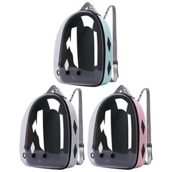 LEFEDA Pet Cat Bag Carrier For Dog Backpack Bubble Capsule Portable Transparent Breathable Opening Design Handbag Pet Backpack Carrier (Color : Pink Bag) 15 LEFEDA Pet Cat Bag Carrier For Dog Backpack Bubble Capsule Portable Transparent Breathable Opening Design Handbag Pet Backpack Carrier (Color : Pink Bag) -Dog Supply Store 41lVwcCOCwL