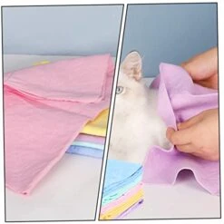 GLSTOY 10 Pcs Cat Bath Towel Rapid Drying Hair Towel Microfiber Towel Soft Towels Quick Dry Pet Towel Dog Hand Towels Dog Bath Towel Pet Cat Wiping Towel Shower Pet Towel Cat Bath Towel -Dog Supply Store 41m5qoqifNL
