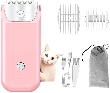 LEMULEGU Extra Safe High Speed Powerful Waterproof Mini Electric Pet Hair Grooming Trimmer Kits Rechargeable Cordless Hair Clippers For Cats And Dogs LGL100 Blue 8 LEMULEGU Extra Safe High Speed Powerful Waterproof Mini Electric Pet Hair Grooming Trimmer Kits Rechargeable Cordless Hair Clippers For Cats And Dogs LGL100 Blue - Image 6