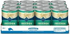 Blue Buffalo Freedom Grain Free Natural Adult Wet Dog Food, Beef 12.5oz Cans (Pack Of 12) 23 Blue Buffalo Freedom Grain Free Natural Adult Wet Dog Food, Beef 12.5oz Cans (Pack Of 12) -Dog Supply Store 41nKdG5ILlL. AC