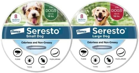 Seresto Large Dog Vet-Recommended Flea & Tick Treatment & Prevention Collar For Dogs Over 18 Lbs. | 8 Months Protection 8 Seresto Large Dog Vet-Recommended Flea & Tick Treatment & Prevention Collar For Dogs Over 18 Lbs. | 8 Months Protection - Image 6